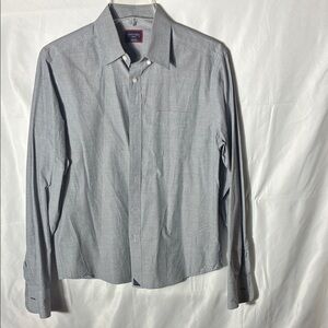 Untuckit sz small men’s 100% cotton long sleeve shirt